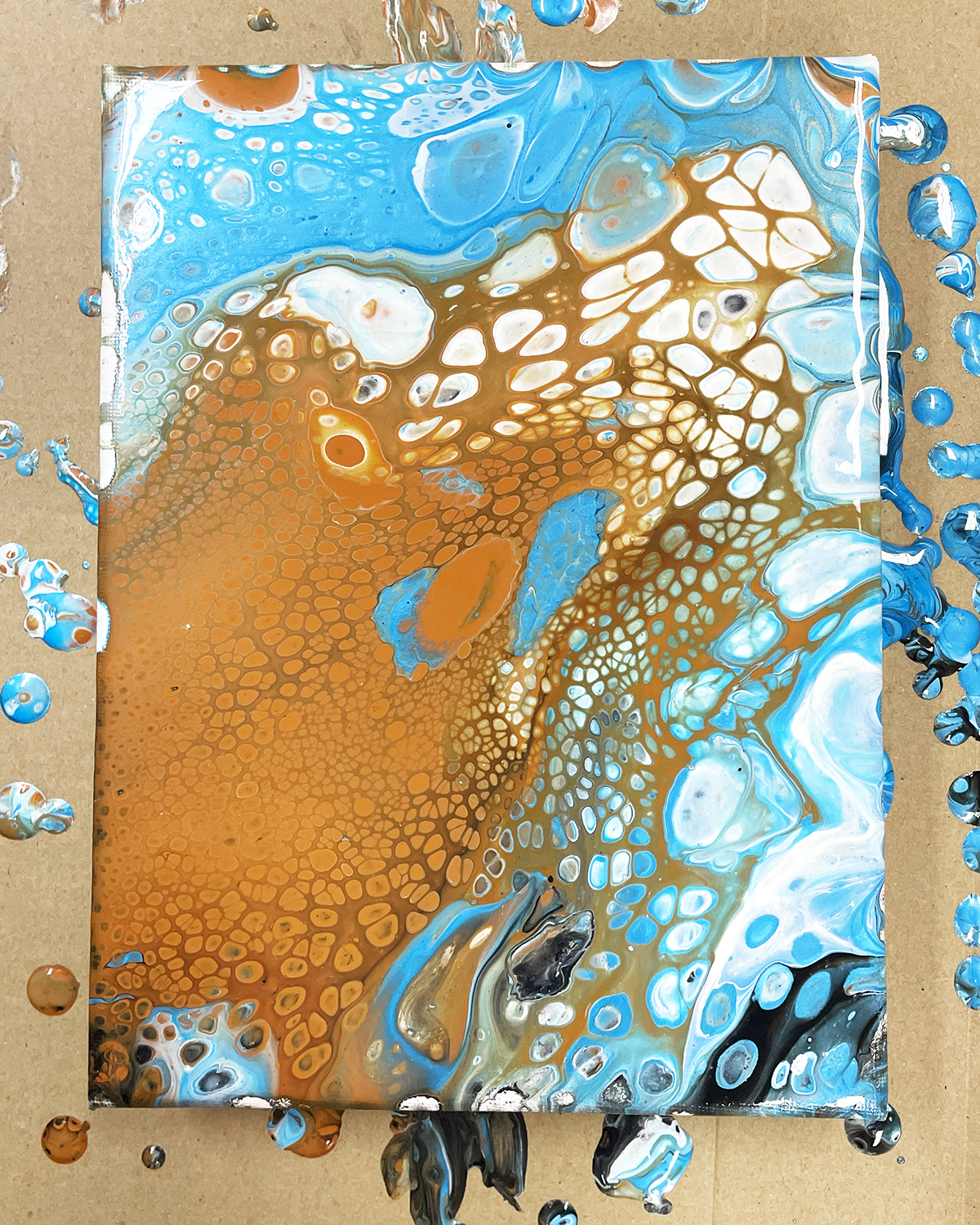 Akrylové lití / Pouring art